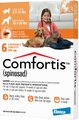 Comfortis Chewable Tablet for Dogs, 10.1-20 lbs, & Cats, 6.1-12 lbs, (Orange Box), 6 Chewable Tablets (6-...