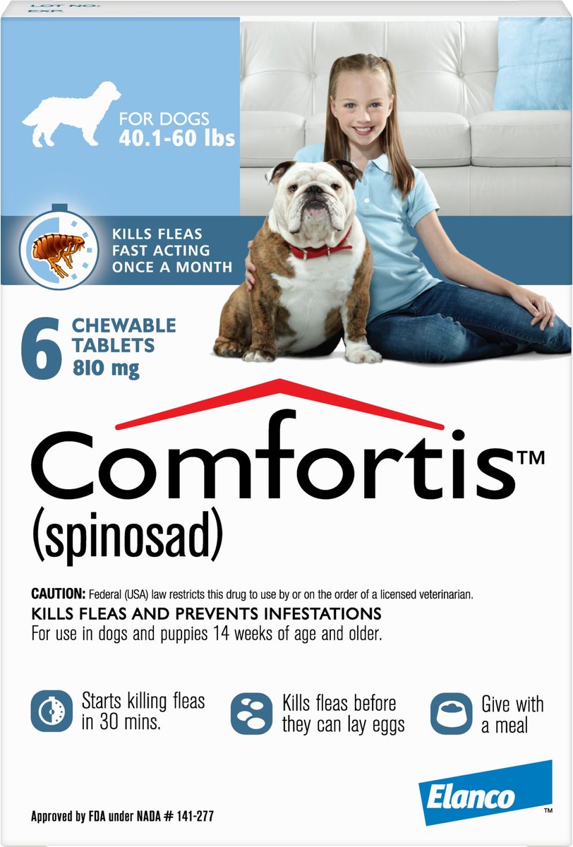 Comfortis hot sale flea pill