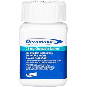 Deramaxx Chewable Tablets for Dogs, 25-mg, 1 tablet