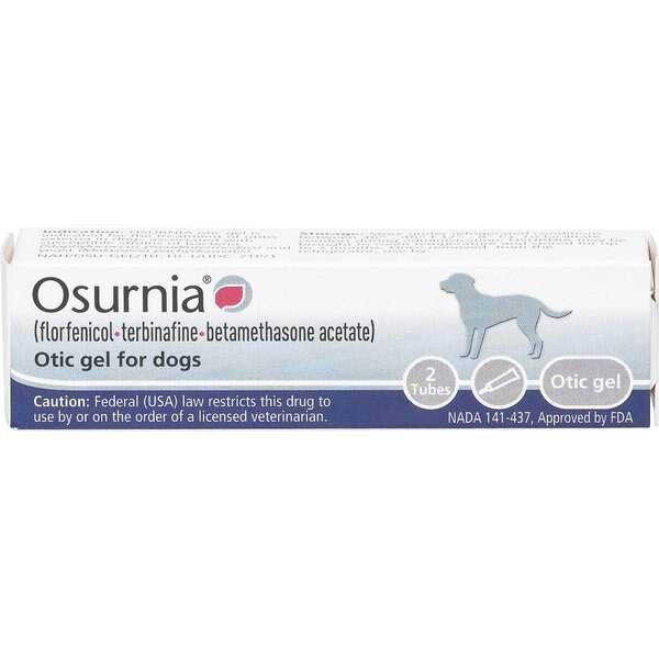 OSURNIA (florfenicol, terbinafine, betamethasone acetate) Otic Gel for