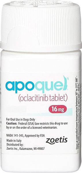 APOQUEL oclacitinib Tablets for Dogs 16 mg 1 tablet Chewy