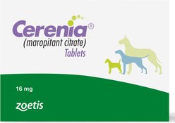 Cerenia (Maropitant Citrate) Tablets for Dogs, 16-mg, 4 tablets
