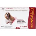 Revolution Topical Solution for Dogs, 20.1-40 lbs, (Red Box), 3 Doses (3-mos. supply)
