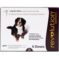 Revolution Topical Solution for Dogs, 85.1-130 lbs, (Plum Box), 6 Doses (6-mos. supply)