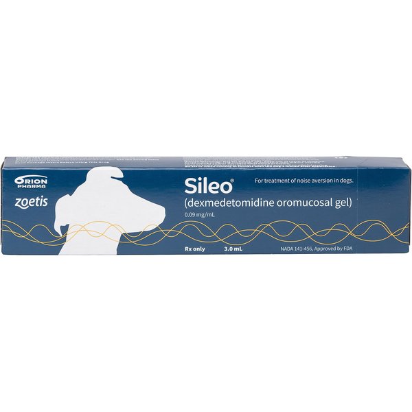 SILEO (dexmedetomidine oromucosal) Oromucosal Gel for Dogs, 0.09mg/mL