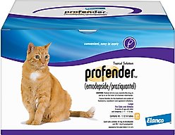 Profender Topical Solution for Cats, 11-17.6 lbs, (Purple Box), 1 Dose