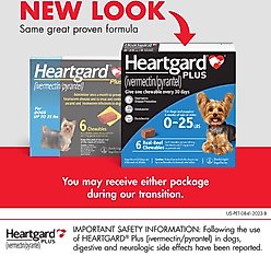 Heartgard Plus Chew for Dogs, up to 25 lbs, (Blue Box), 6 Chews (6-mos. supply) slide 2 of 9