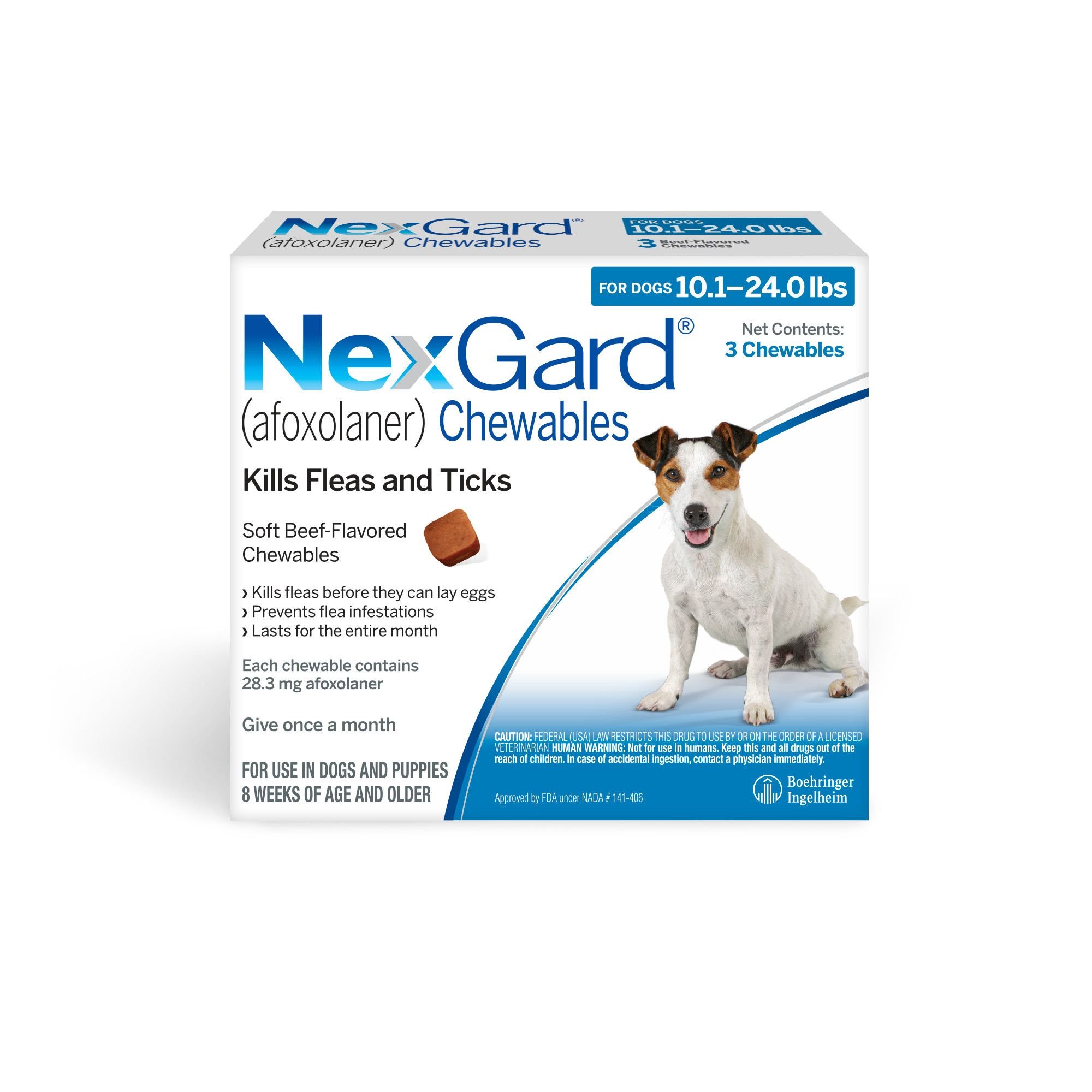 Nexgard for 2025 dogs chewy