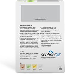 Sentinel Tablet for Dogs, 11-25 lbs, (Green Box), 6 Tablets (6-mos. supply) slide 2 of 5