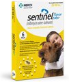 Sentinel Tablet for Dogs, 26-50 lbs, (Yellow Box), 6 Tablets (6-mos. supply)