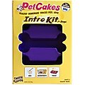 PetCakes Intro Kit Cheese Flavor Microwavable Mix with Bone Shaped Pan Dog Treats, 4.5-oz box
