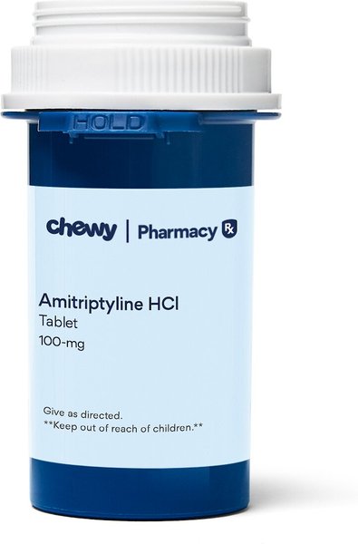 Amitriptyline HCl (Generic) Tablets, 100-mg, 1 tablet slide 1 of 4