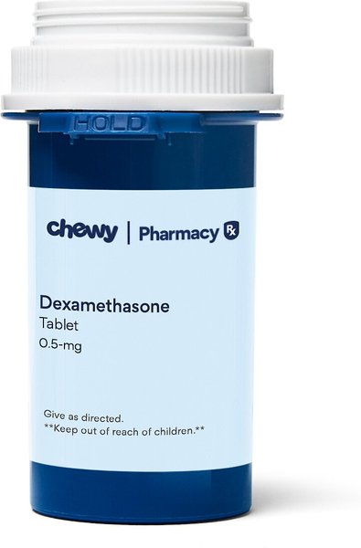 Dexamethasone (Generic) Tablets for Dogs & Cats, 0.5-mg, 1 tablet slide 1 of 4
