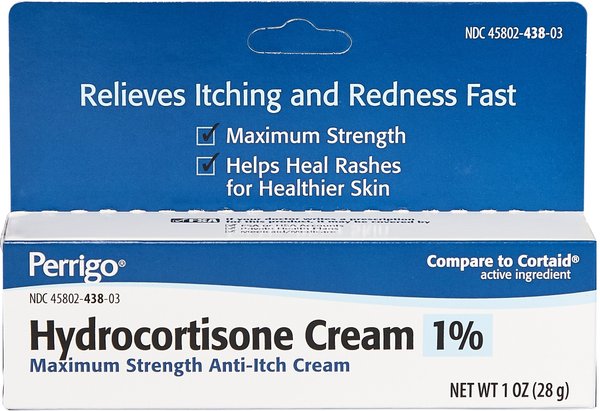 Hydrocortisone (Generic) Cream 1% for Dogs & Cats, 1-oz slide 1 of 7