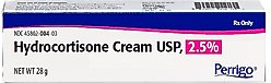 Hydrocortisone (Generic) Cream 2.5%, 1-oz