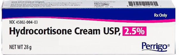 Hydrocortisone (Generic) Cream 2.5%, 1 oz slide 1 of 4