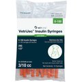 VetOne VetriJec Insulin Syringes U-100 0.5-in x 29G, 0.3-cc, 10 syringes