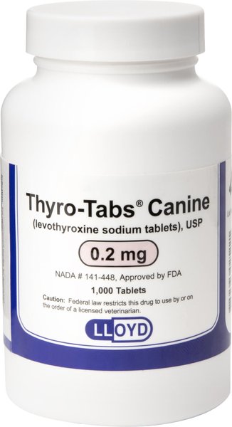 Thyro-Tabs (Levothyroxine Sodium) Tablets, 0.2-mg, 1 tablet slide 1 of 7