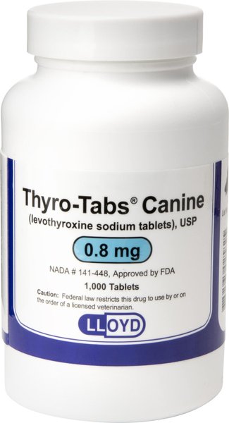 Thyro-Tabs (Levothyroxine Sodium) Tablets, 0.8-mg, 1 tablet slide 1 of 7