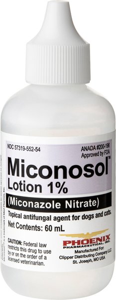 Miconazole Nitrate (Generic) Lotion 1% for Dogs & Cats, 60-mL slide 1 of 5