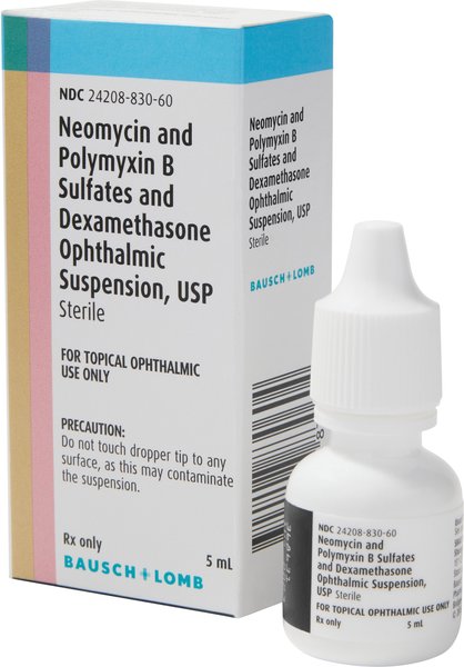 Neo-Poly-Dex (Generic) Ophthalmic Suspension, 5-mL slide 1 of 7