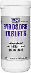 Endosorb Medication for Digestive Issues & Diarrhea for Dogs & Cats, 1.5-g, 500 tablets