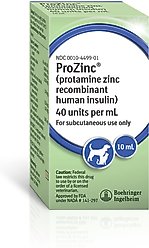 ProZinc (protamine zinc recombinant human insulin) U-40 Injectable for Dogs & Cats, 10-mL slide 1 of 8