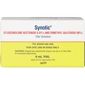 Synotic (fluocinolone acetonide 0.01% and dimethyl sulfoxide 60%) Otic Solution for Dogs, 8-mL
