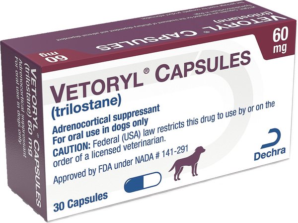 Vetoryl Capsules for Dogs, 60-mg, 30 capsules slide 1 of 7