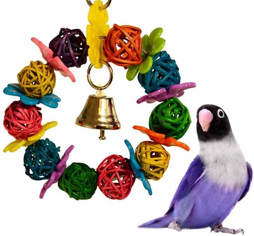 Super Bird Creations Daisy Ring Bird Toy, Small