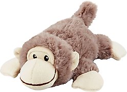 Frisco Monkey Plush Squeaky Dog Toy, Small/Medium