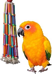 Super Bird Creations Wind Chimes Bird Toy, Medium