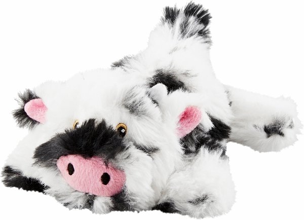 Frisco Plush Squeaking Cow Dog Toy, Small slide 1 of 4