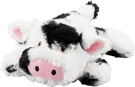 Frisco Cow Plush Squeaky Dog Toy, Small/Medium