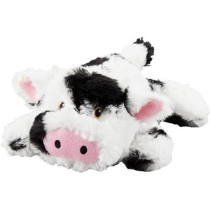 Frisco Plush Squeaking Cow Dog Toy, Small/Medium