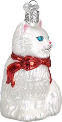 Old World Christmas Princess Kitty Glass Tree Ornament, 3.25-in slide 2 of 4