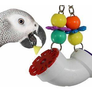 Super Bird Creations PVC Forager Bird Toy, Medium/Large