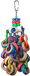Super Bird Creations Bagel Cascade Bird Toy, Large slide 2 of 8
