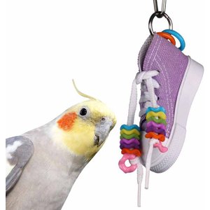 Super Bird Creations Beaker Sneaker Bird Toy, Small