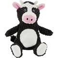 Frisco Textured Plush Squeaking Cow Dog Toy