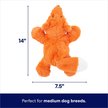 FRISCO Fox Plush with Inside Rope Squeaky Dog Toy, Medium - Chewy.com