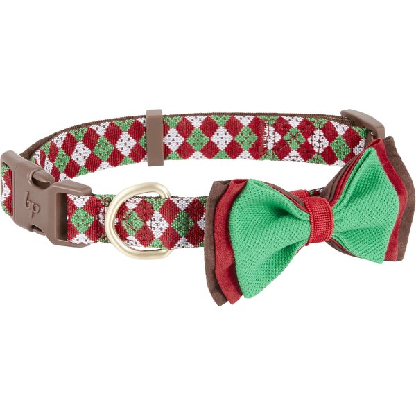 Blueberry Pet Luxurious Christmas Festival Striped Dog Collar