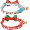 Show in main carousel: Blueberry Pet The Power of Lavish Holiday Polyester Breakaway Cat Collar with Bell, 2 count, 9 to 13-in neck, 3/8-in wide slide 2 of 5