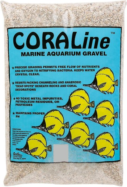 CaribSea CoraLine Florida Crushed Coral Marine Gravel, 15-lb bag slide 1 of 2