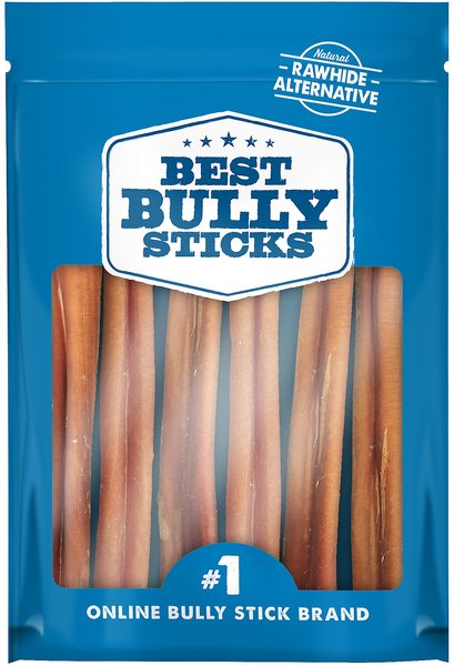Best Bully Sticks Odor Free 6" Bully Stick Dog Treats, 6 count slide 1 of 7
