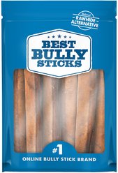Best Bully Sticks Jumbo Odor Free 6" Bully Sticks Dog Treats, 6 count