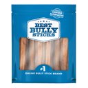 Best Bully Sticks Jumbo Odor Free 6" Bully Sticks Dog Treats, 20 count