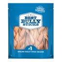 Best Bully Sticks Braided 6" Bully Stick Dog Treats, 20 count