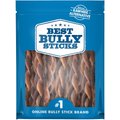 Best Bully Sticks Braided 12" Bully Stick Dog Treats, 20 count