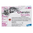 Cheristin Flea Spot Treatment for Cats, over 1.8 lbs, 3 Doses (3-mos. supply)